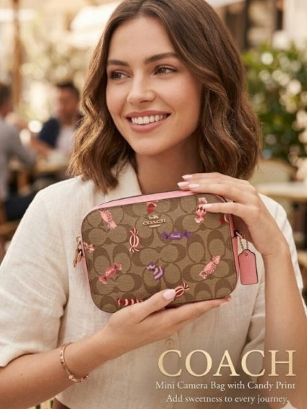 Coach - Candy Mini Camera Bag with Canvas Print